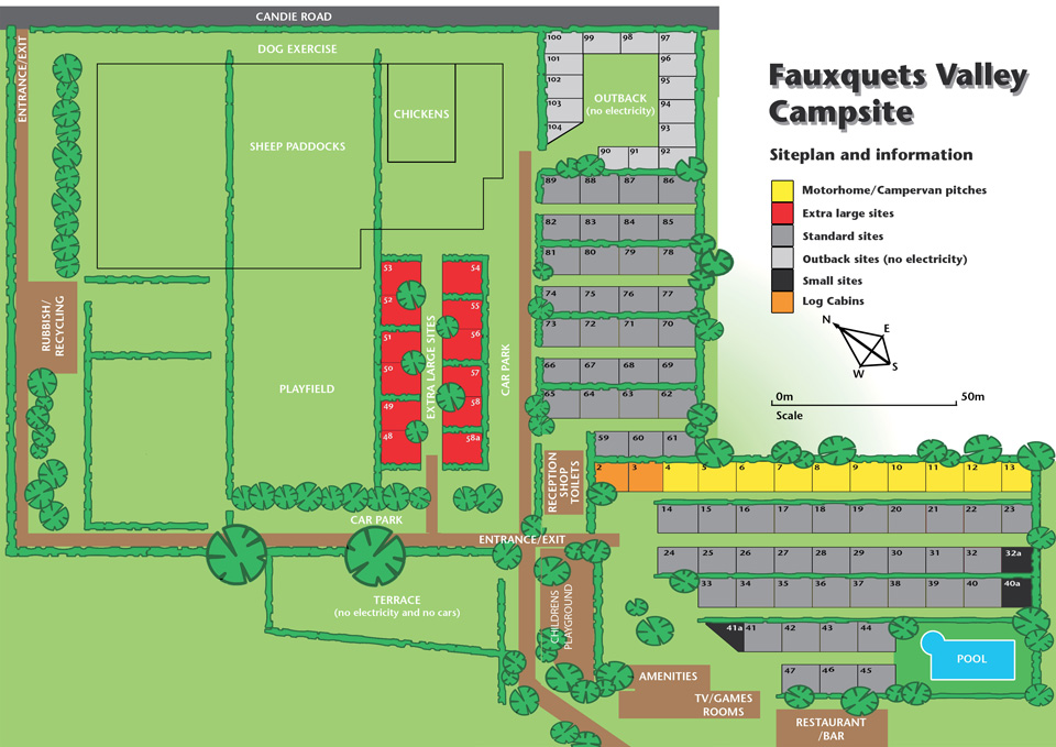 Campsite Map