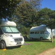 Fully serviced motorhome pitch